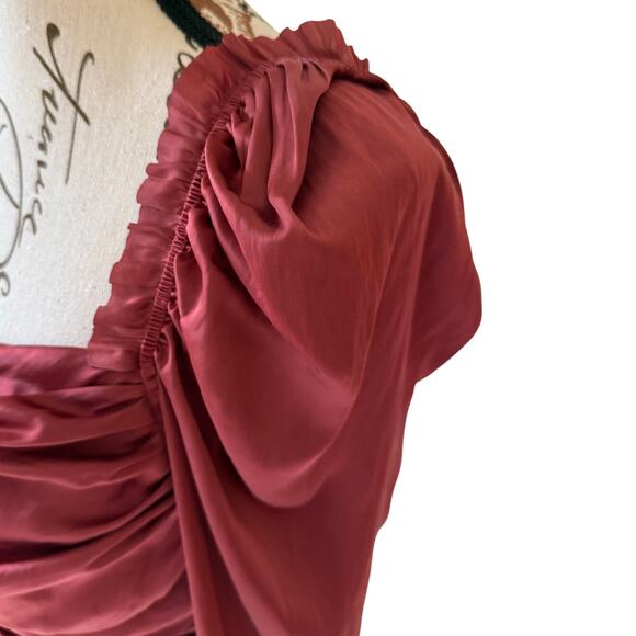 Ulla Johnson Rust Blouse - Picture 6 of 15